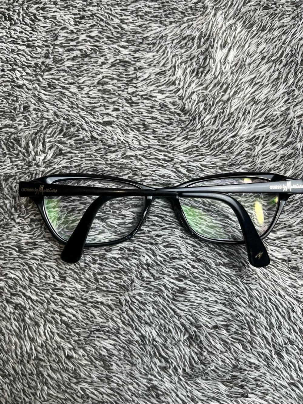 Guess by Marciano Black Cat Eye Eyeglass Frames GM 201 53-17⁠